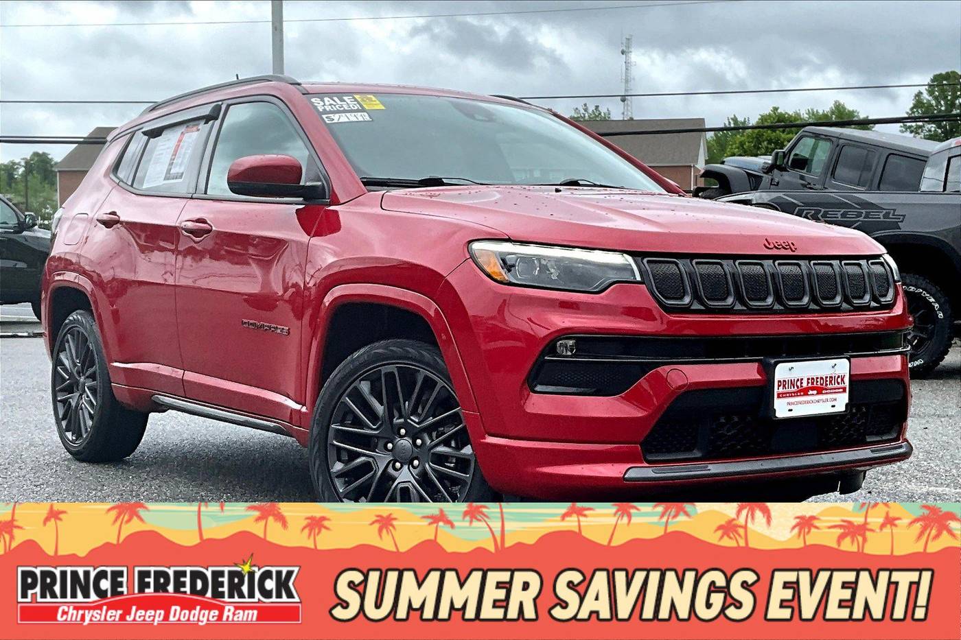 2022 Jeep Compass (RED) Edition — SUV — 23,957 mi — Prince Frederick, MD