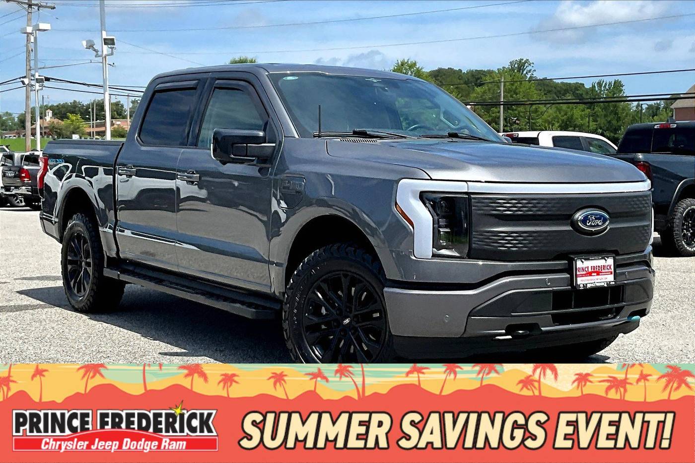 2023 Ford F-150 Lightning Pro — Pickup Truck — 13,924 mi — Prince Frederick, MD