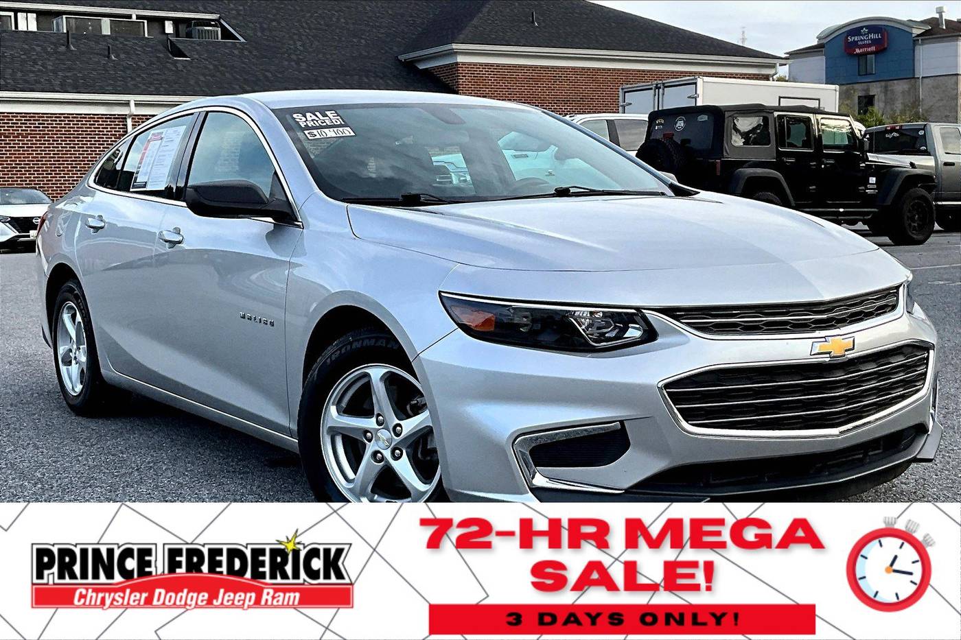 2017 Chevrolet Malibu LS — Sedan — 91,747 mi — Prince Frederick, MD