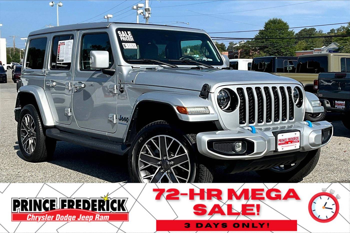 2023 Jeep Wrangler Sahara High Altitude 4xe — SUV — 27,727 mi — Prince Frederick, MD