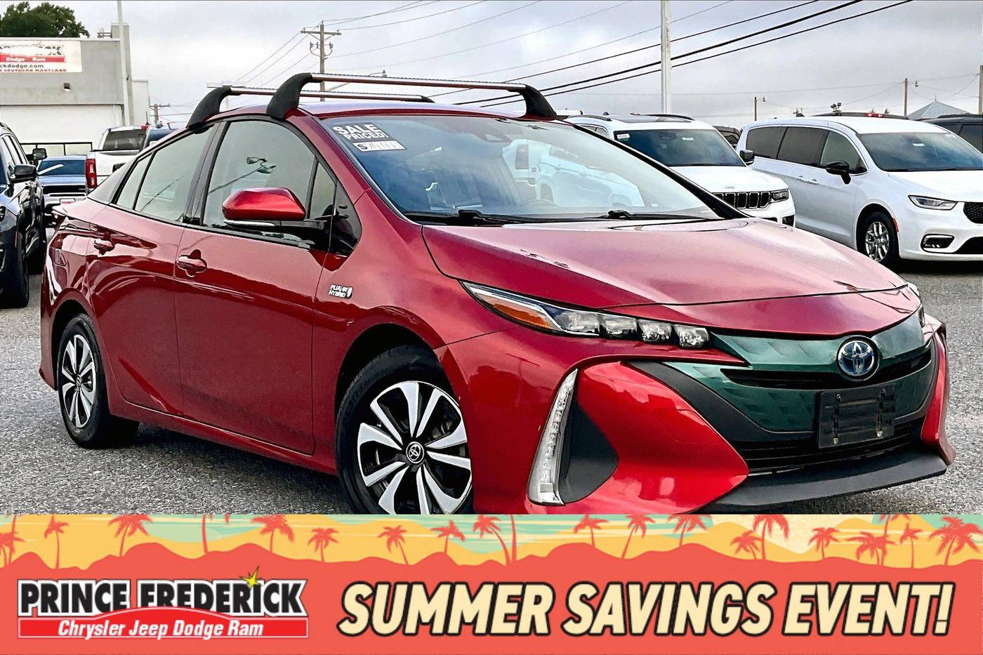 2019 Toyota Prius Prime Plus — Hatchback — 73,483 mi — Prince Frederick, MD