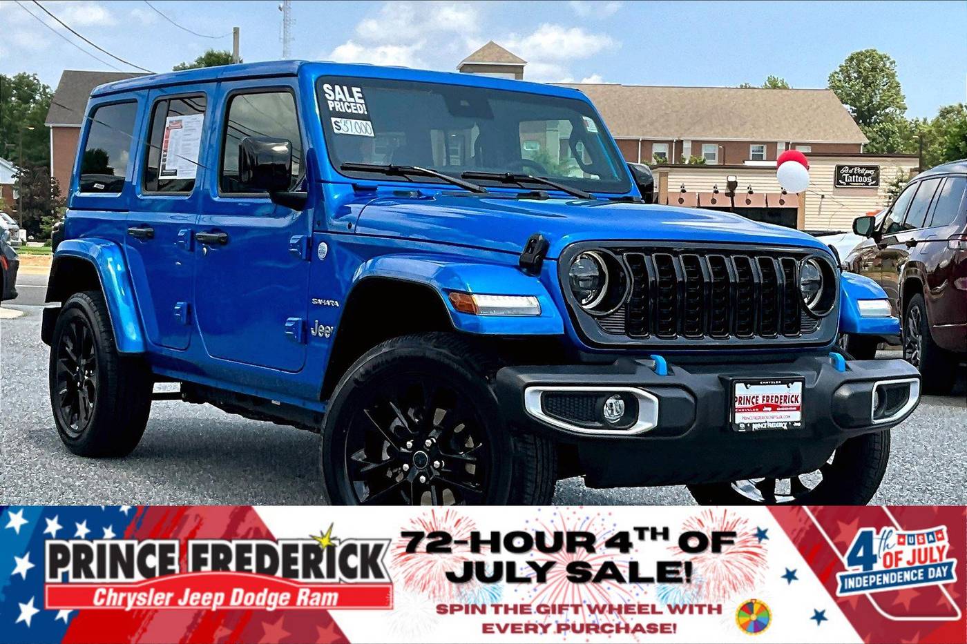 2024 Jeep Wrangler Sahara — SUV — 34,196 mi — Prince Frederick, MD