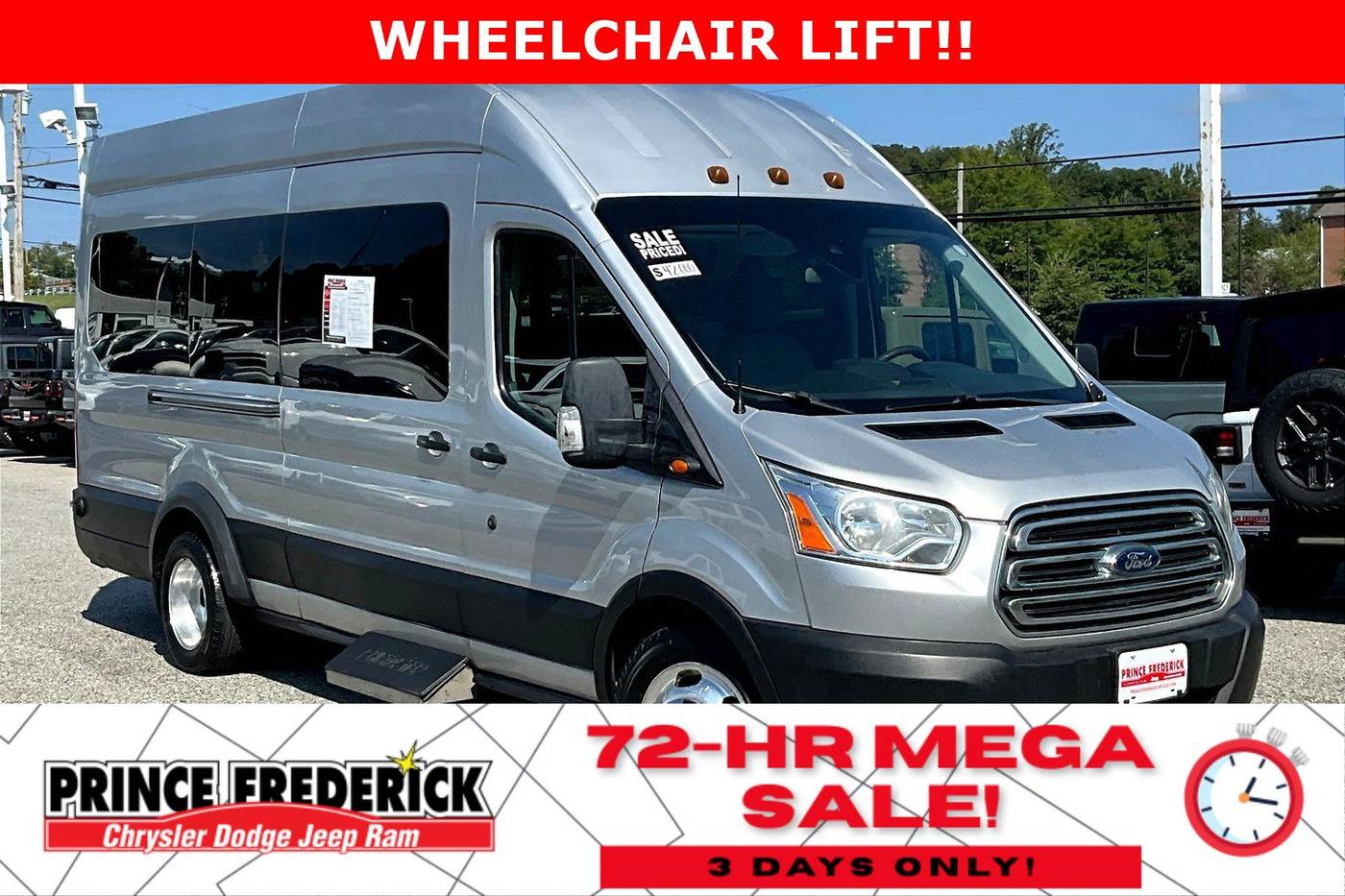 2019 Ford Transit Passenger Wagon T-350 XLT — Passenger Van — 38,771 mi — Prince Frederick, MD