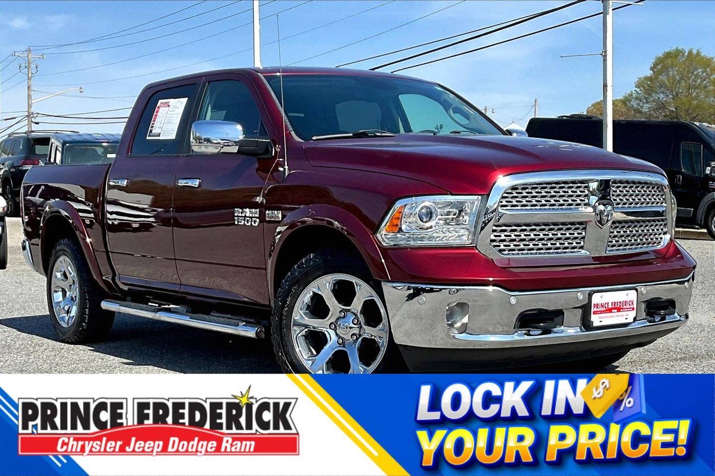 2017 Ram 1500 Laramie — Pickup Truck — 73,391 mi — Prince Frederick, MD