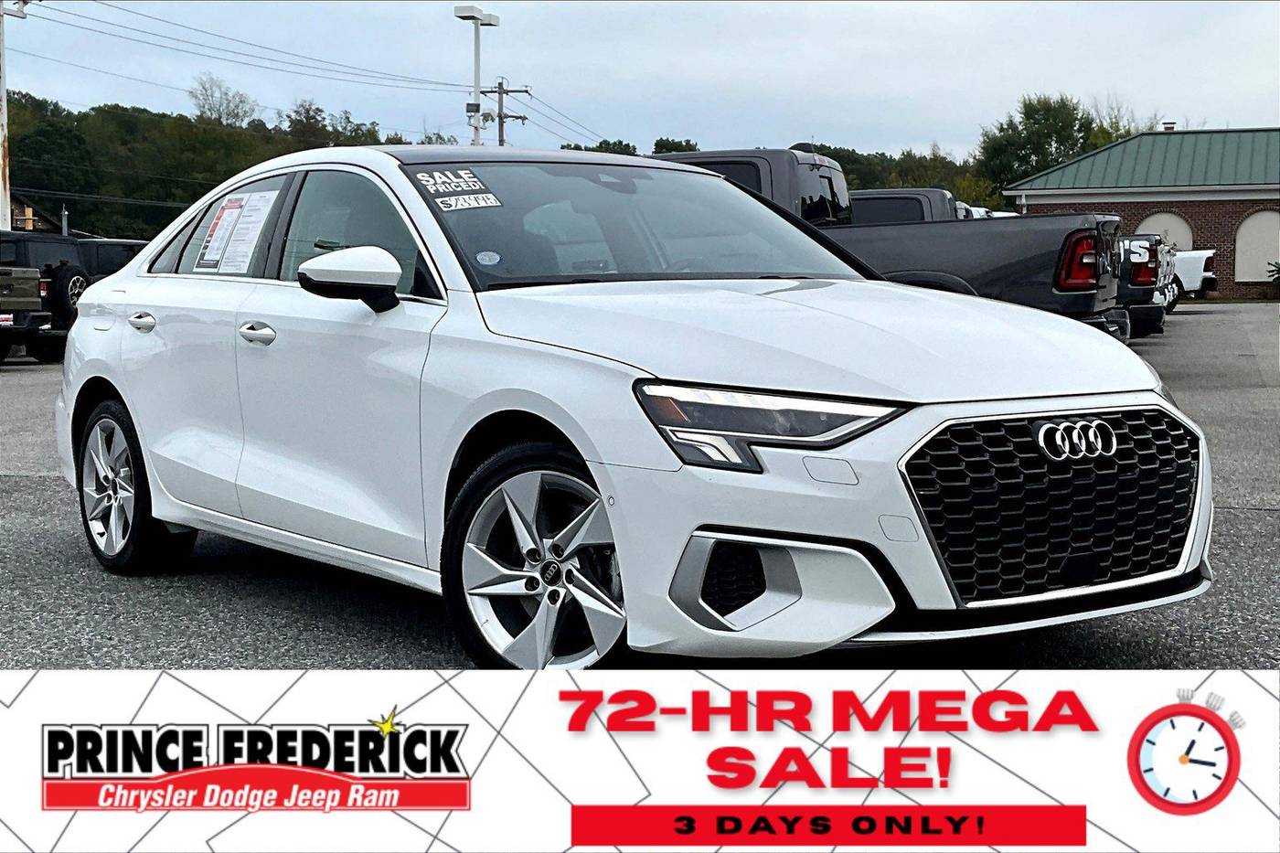 2023 Audi A3 Premium — Sedan — 58,822 mi — Prince Frederick, MD