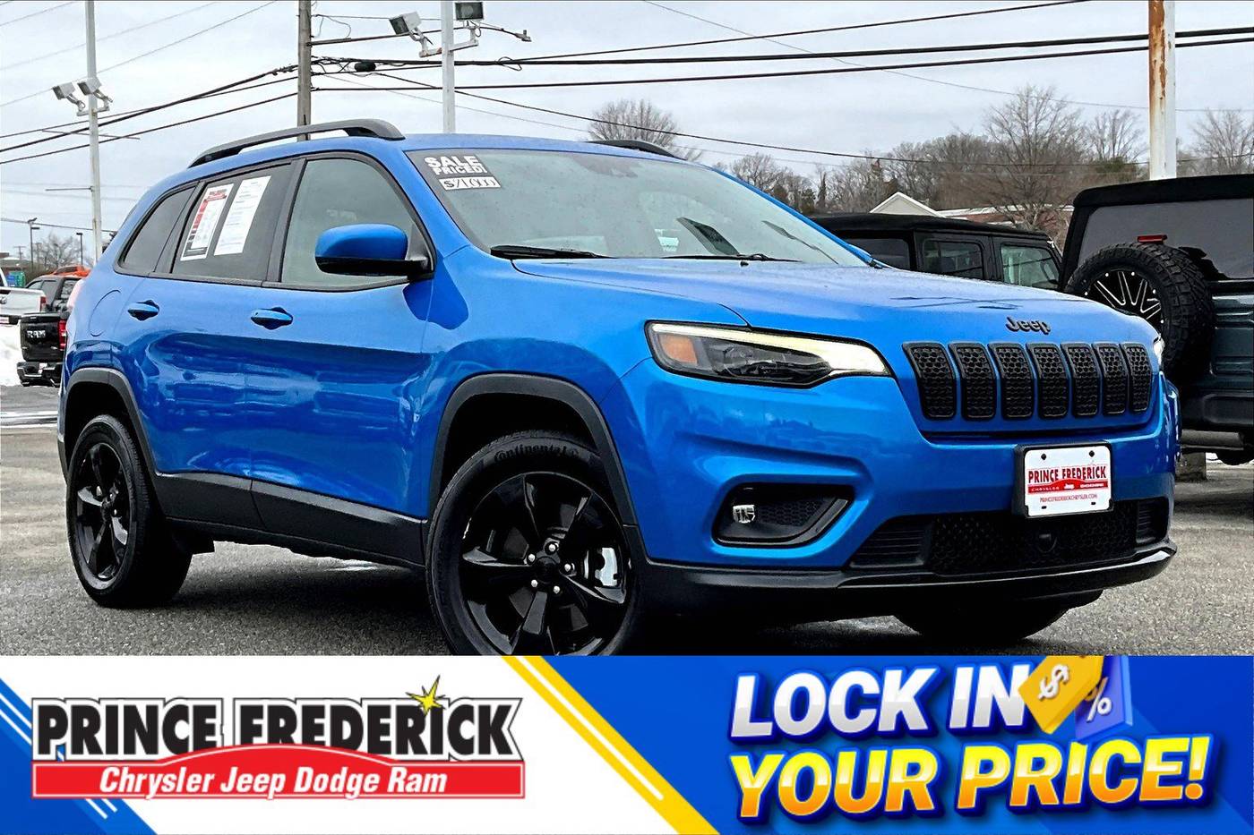 2021 Jeep Cherokee Altitude — SUV — 45,536 mi — Prince Frederick, MD