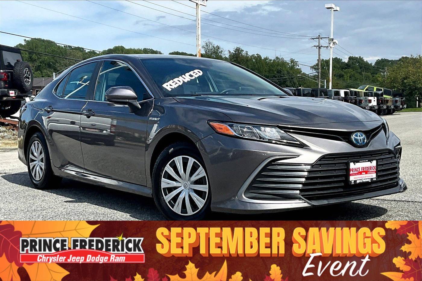 2021 Toyota Camry Hybrid LE — Sedan — 56,690 mi — Prince Frederick, MD