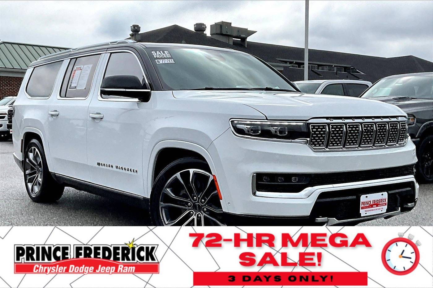 2023 Jeep Grand Wagoneer Series III — SUV — 26,819 mi — Prince Frederick, MD