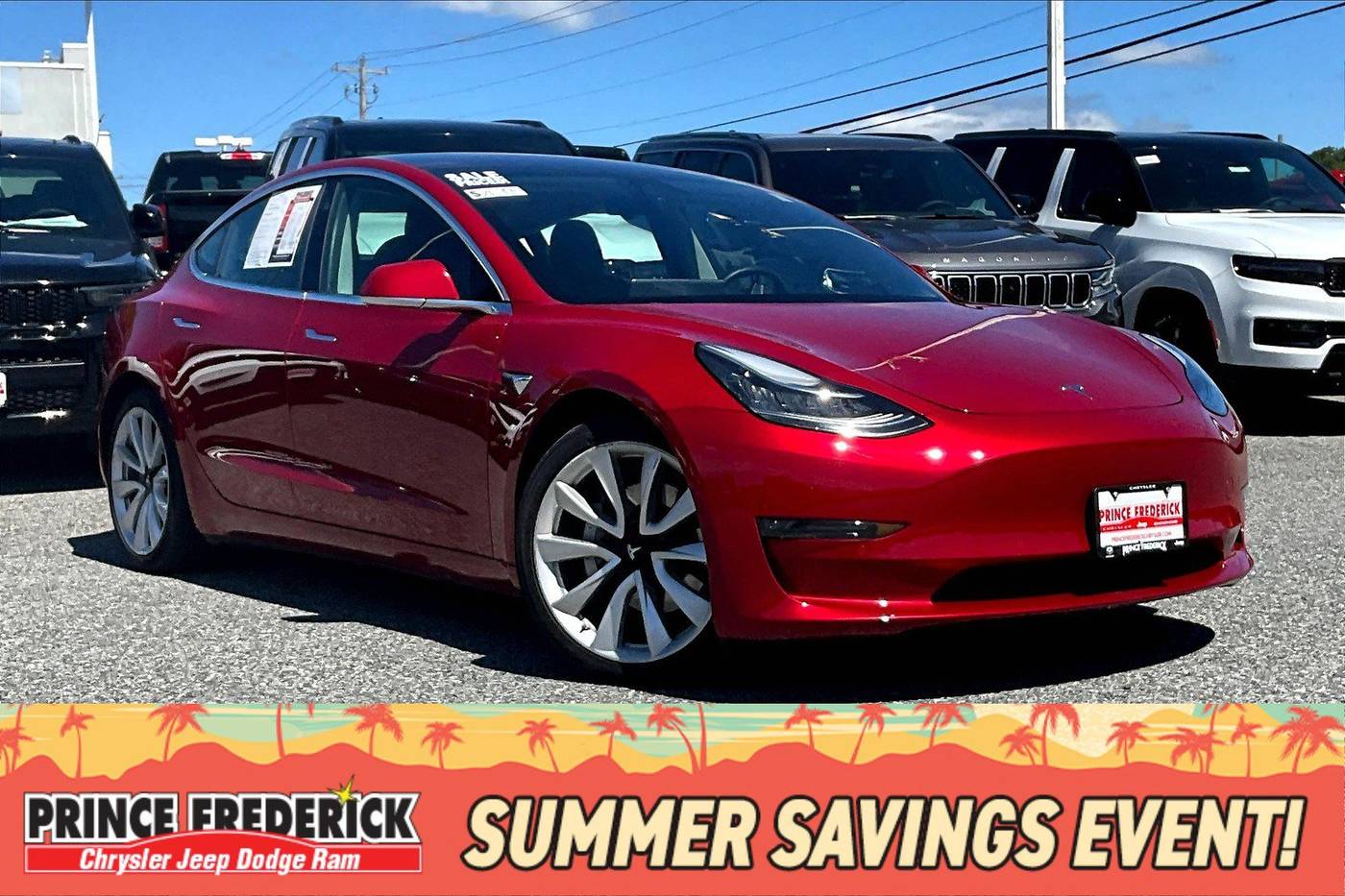 2018 Tesla Model 3 Long Range — Sedan — 31,629 mi — Prince Frederick, MD