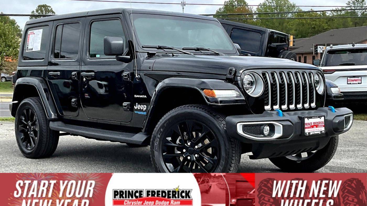 2022 Jeep Wrangler Sahara 4xe — SUV — 27,140 mi — Prince Frederick, MD