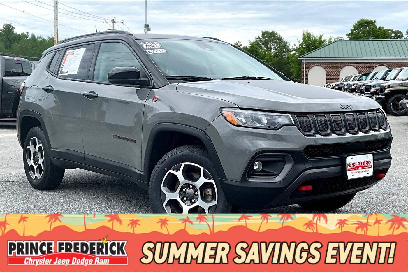 2022 Jeep Compass Trailhawk — SUV — 40,608 mi — Prince Frederick, MD