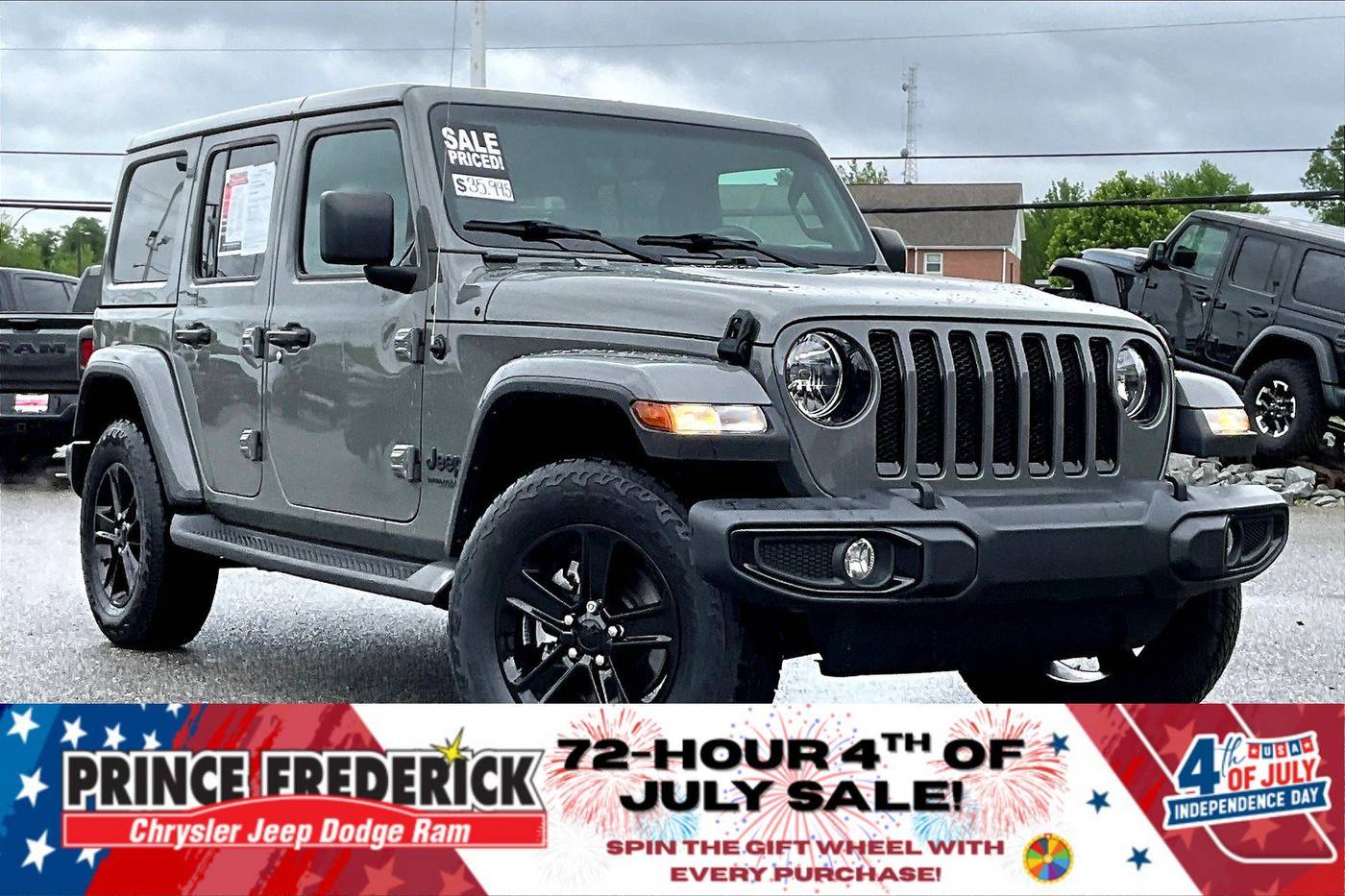 2022 Jeep Wrangler Sahara Altitude — SUV — 27,478 mi — Prince Frederick, MD