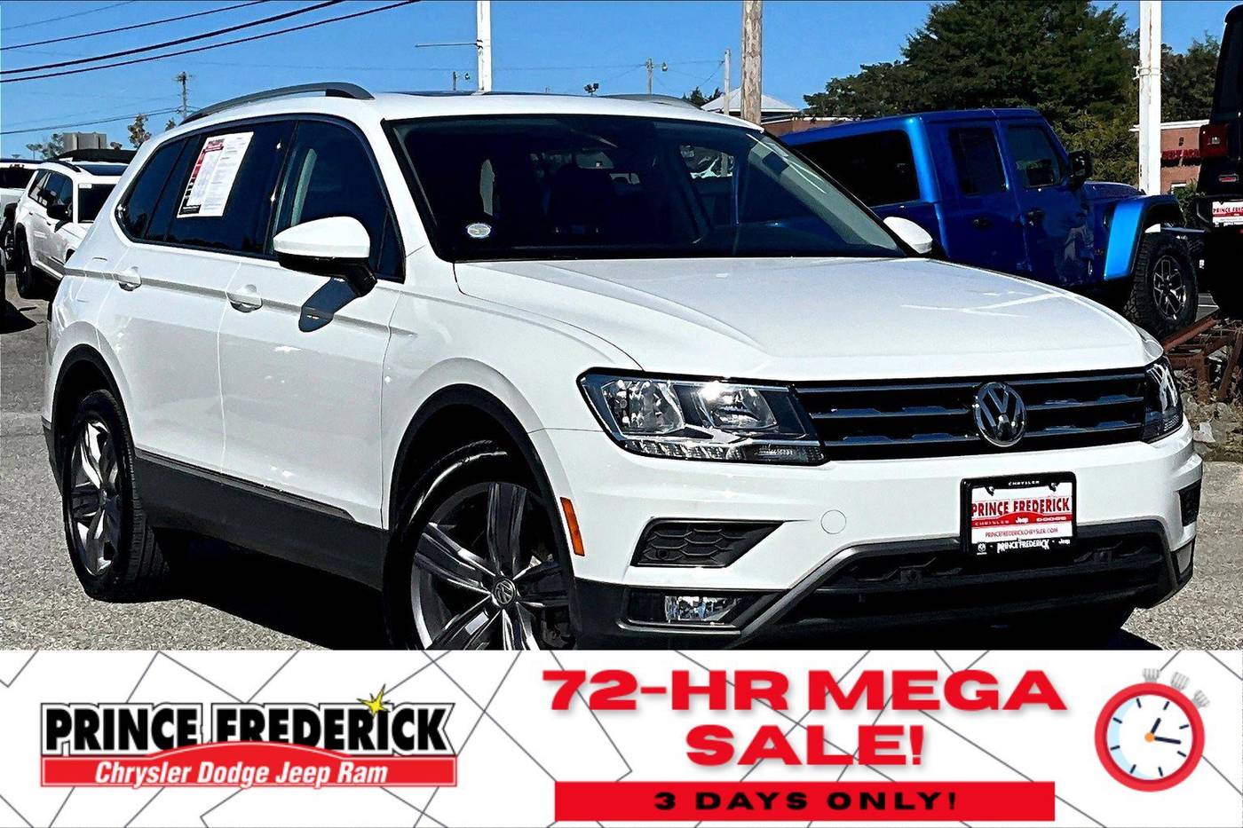 2021 Volkswagen Tiguan SE — SUV — 48,958 mi — Prince Frederick, MD