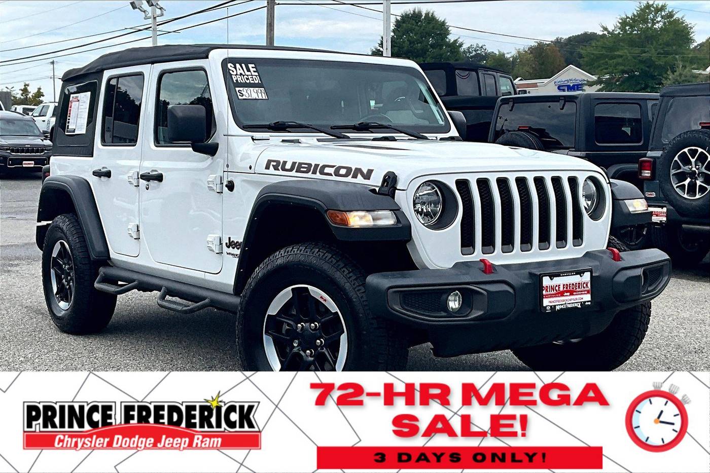 2021 Jeep Wrangler Rubicon — SUV — 64,244 mi — Prince Frederick, MD