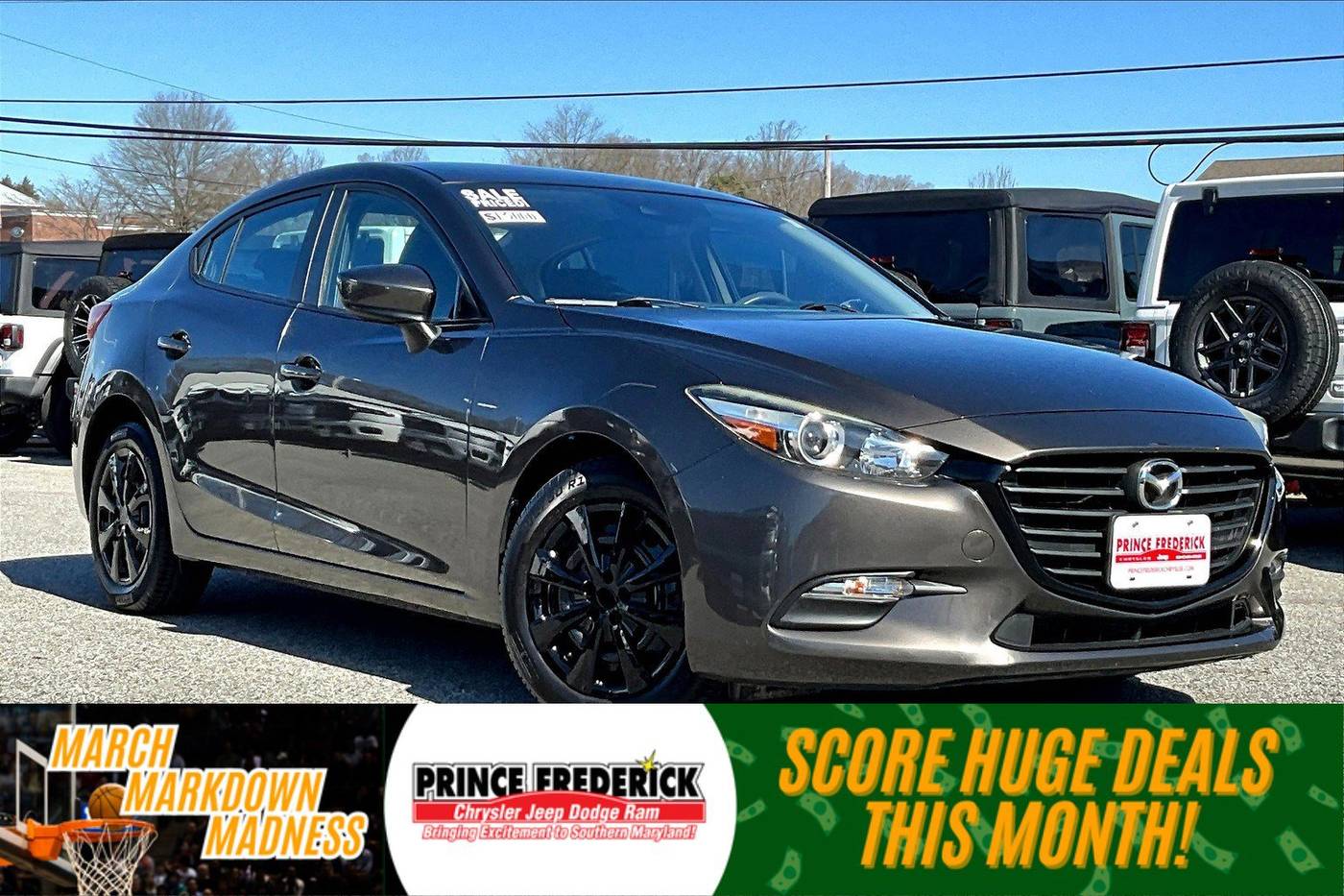 2018 Mazda Mazda3 Sport — Sedan — 69,037 mi — Prince Frederick, MD