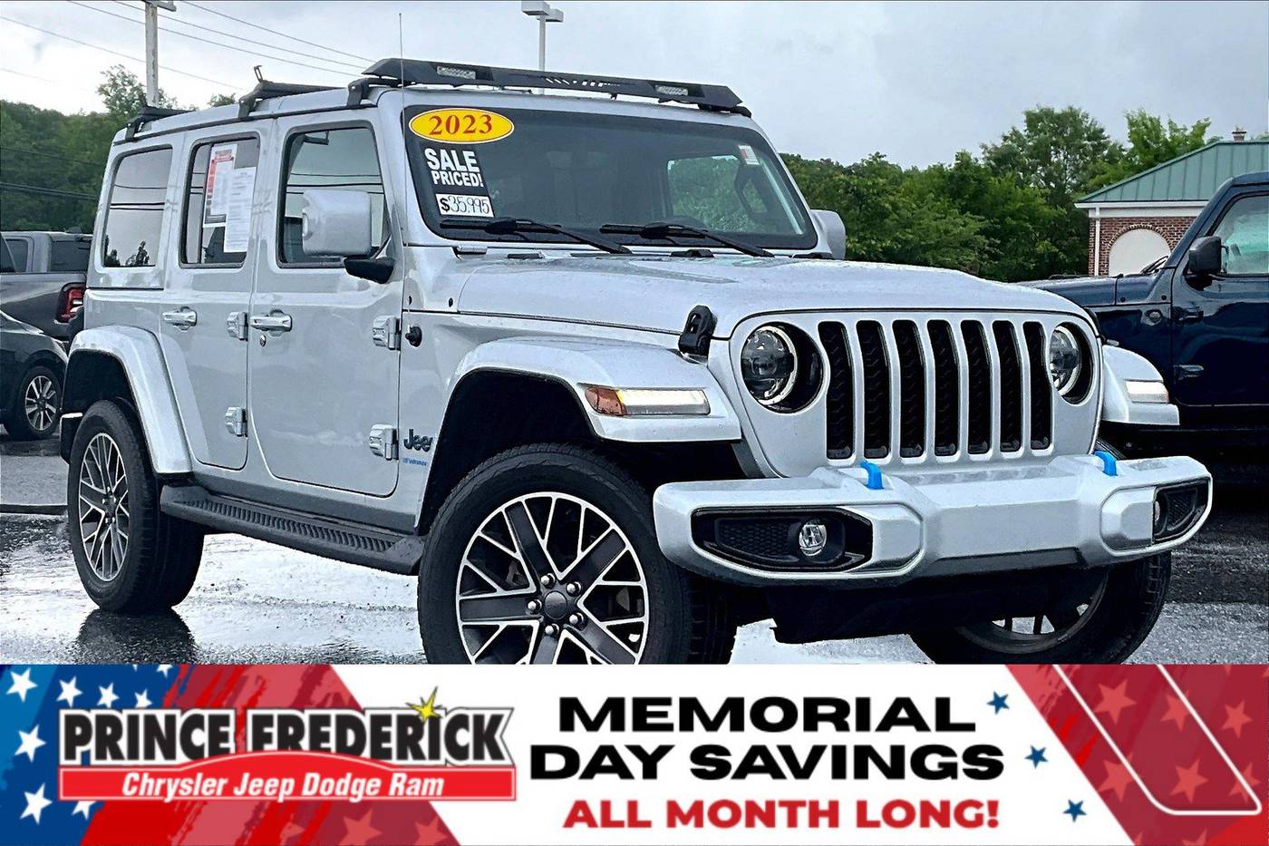2023 Jeep Wrangler Sahara High Altitude 4xe — SUV — 29,912 mi — Prince Frederick, MD