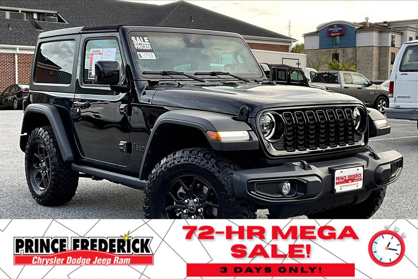 2024 Jeep Wrangler Willys — SUV — 13,641 mi — Prince Frederick, MD