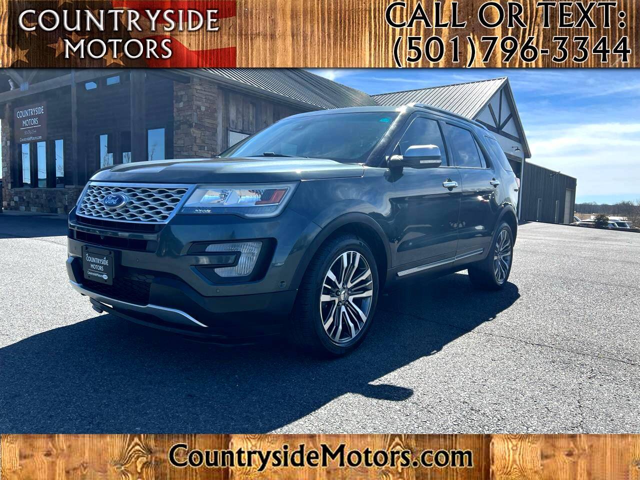 2016 Ford Explorer Platinum — SUV — 110,427 mi — Conway, AR