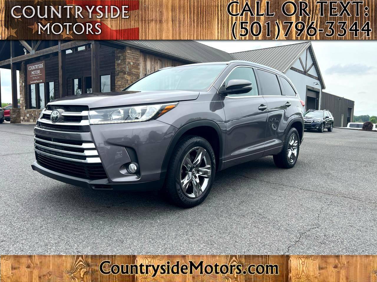2018 Toyota Highlander Limited — SUV — 104,220 mi — Conway, AR
