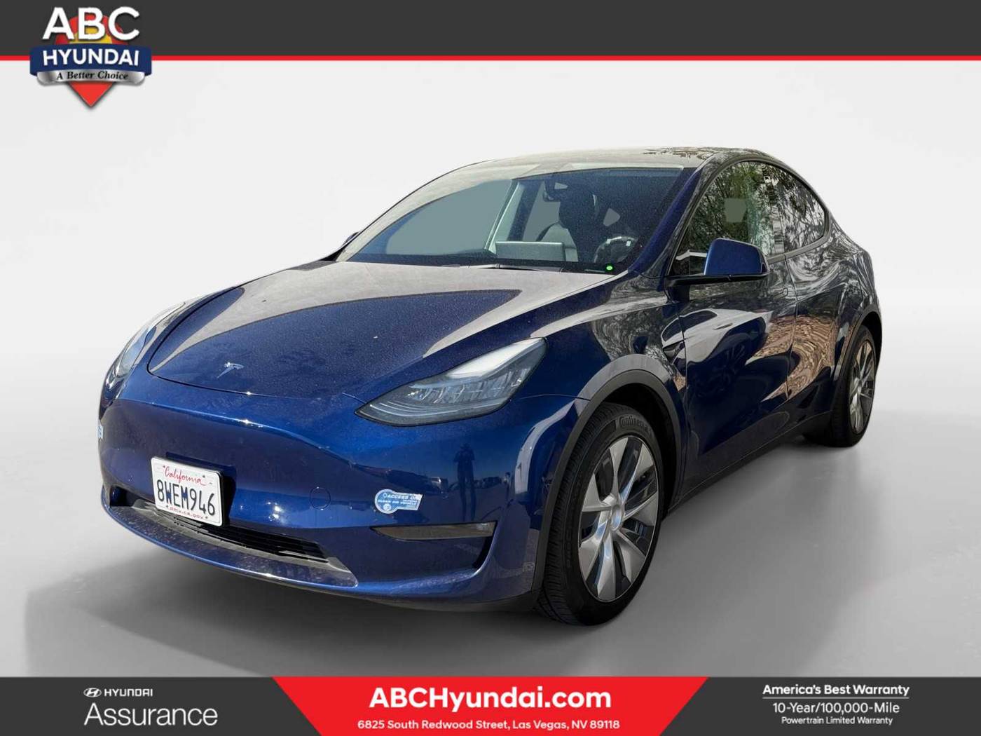 2021 Tesla Model Y Long Range — SUV — 77,311 mi — Las Vegas, NV