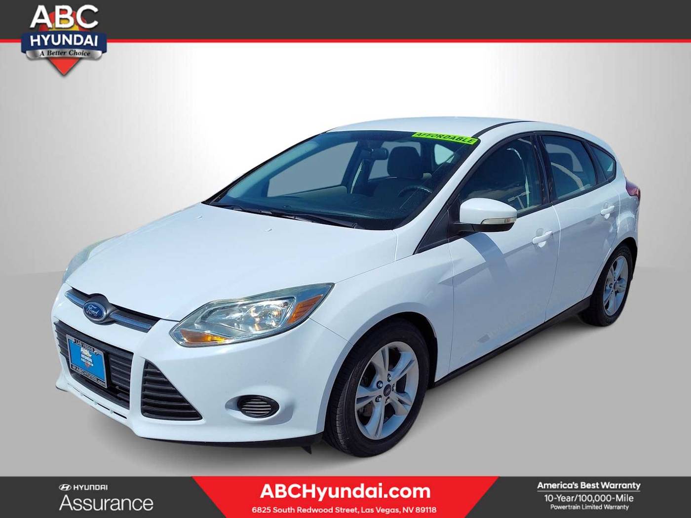 2014 Ford Focus SE — Hatchback — 71,892 mi — Las Vegas, NV