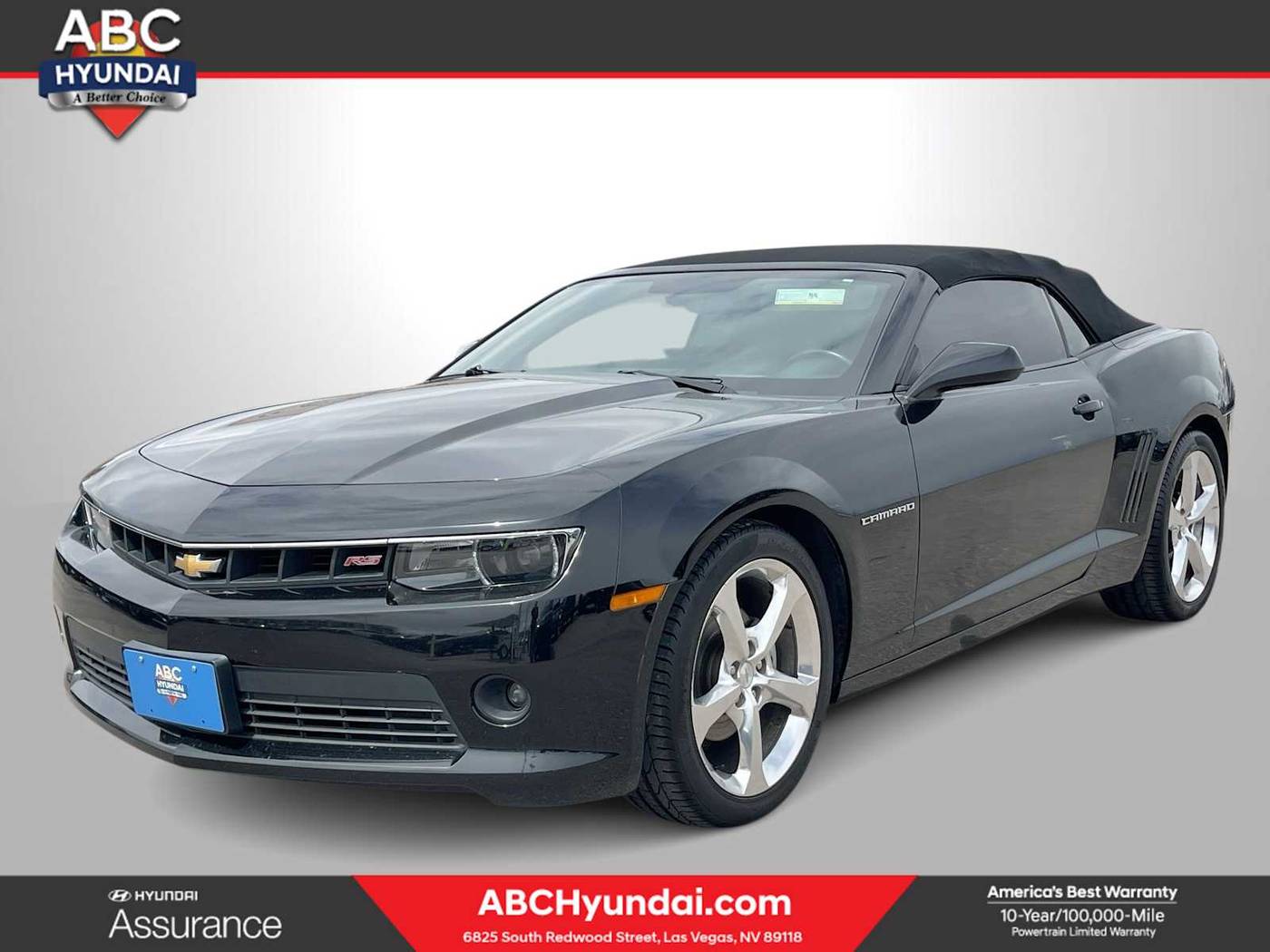 2015 Chevrolet Camaro 2LT — Convertible — 86,331 mi — Las Vegas, NV