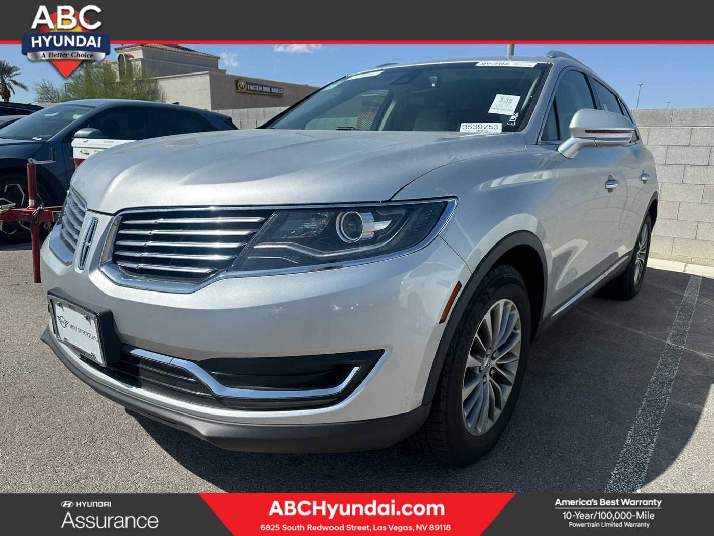2016 Lincoln MKX Select — SUV — 74,723 mi — Las Vegas, NV