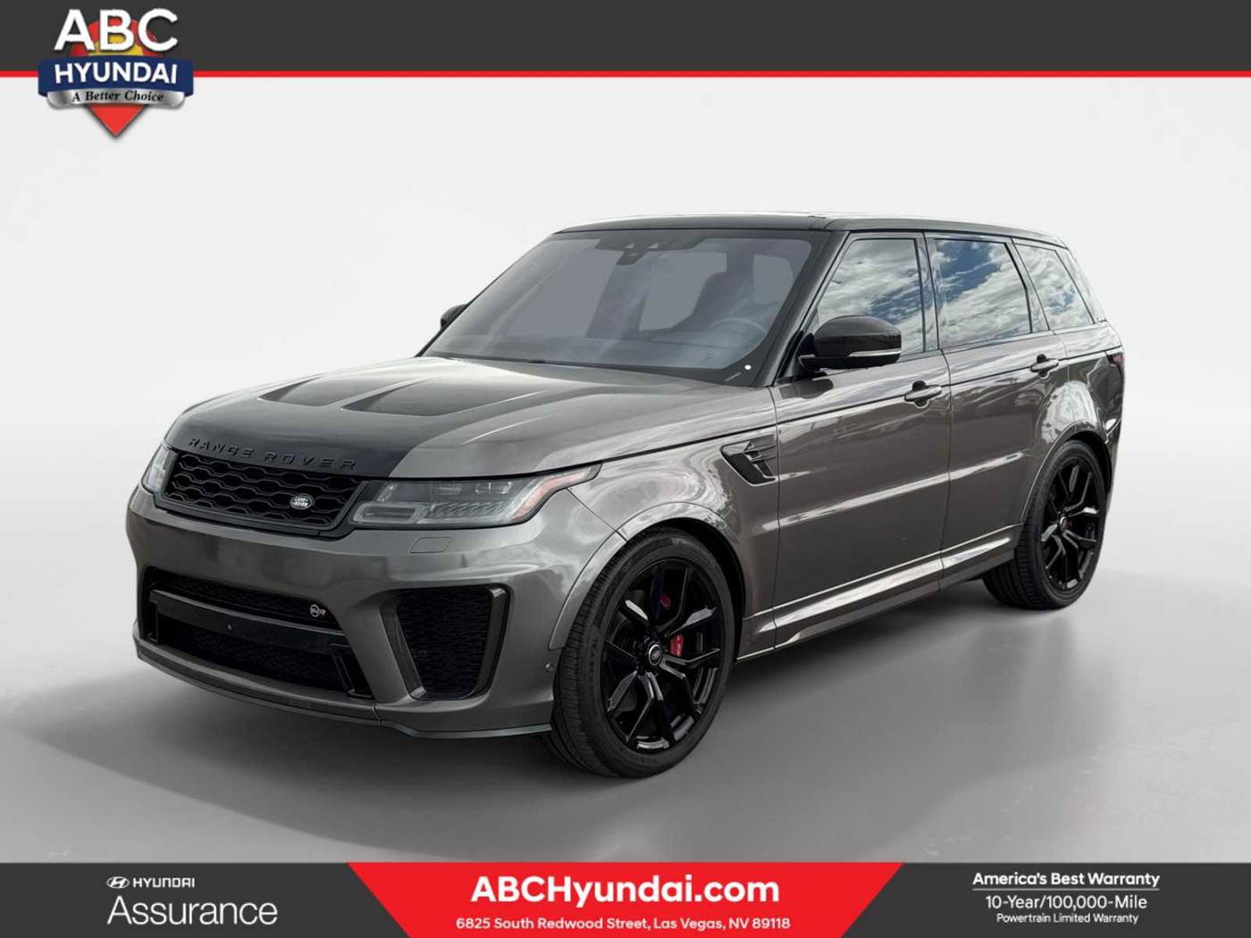 2019 Land Rover Range Rover Sport SVR — SUV — 57,362 mi — Las Vegas, NV