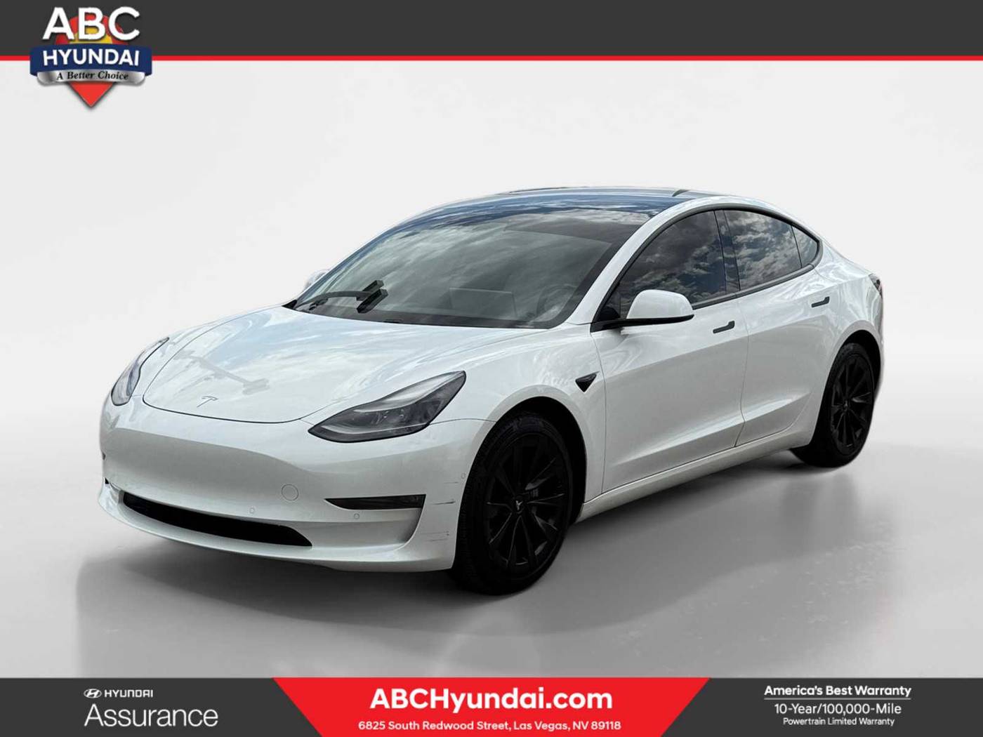 2021 Tesla Model 3 Long Range — Sedan — 97,536 mi — Las Vegas, NV