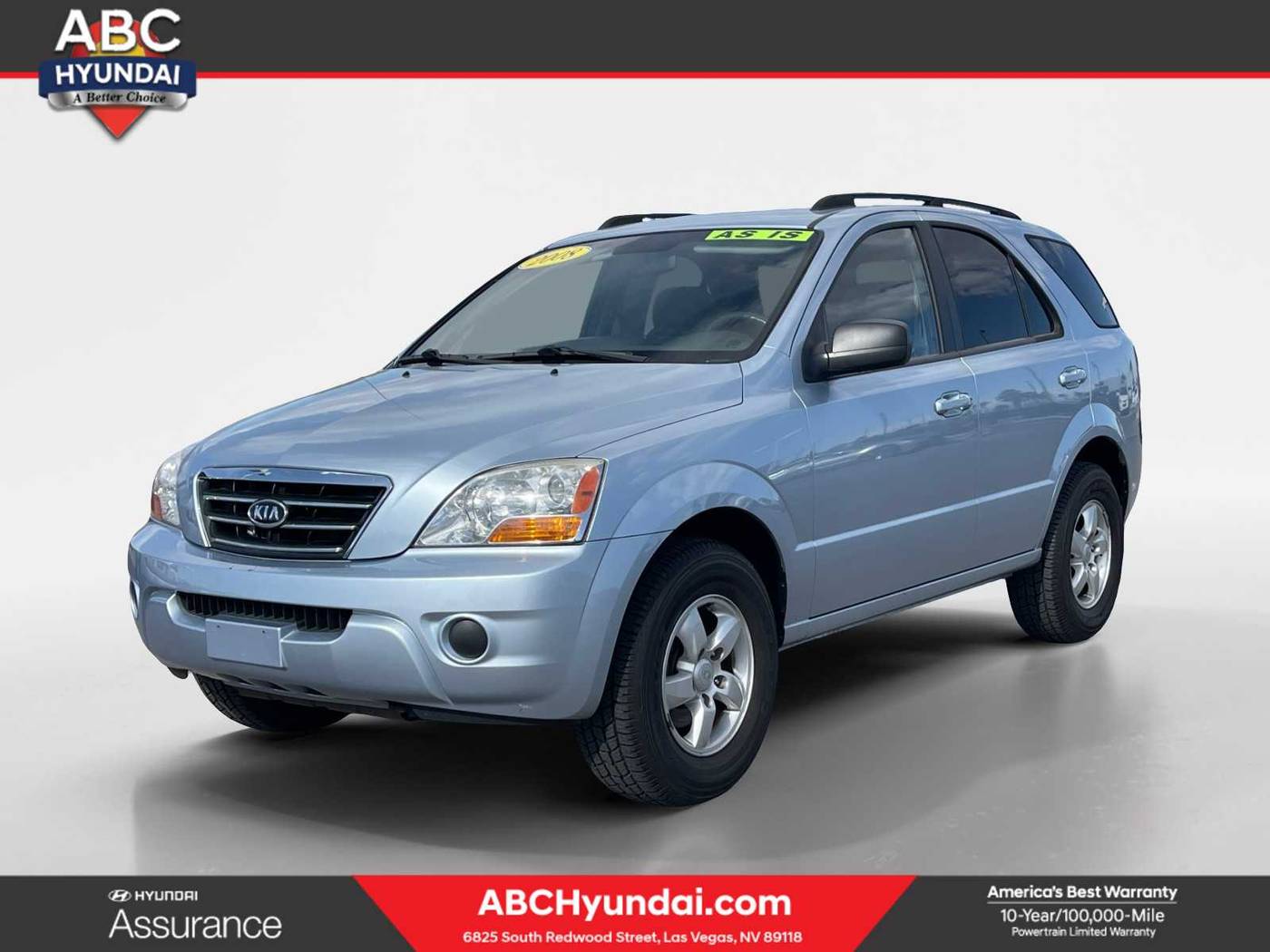 2008 Kia Sorento LX — SUV — 80,368 mi — Las Vegas, NV