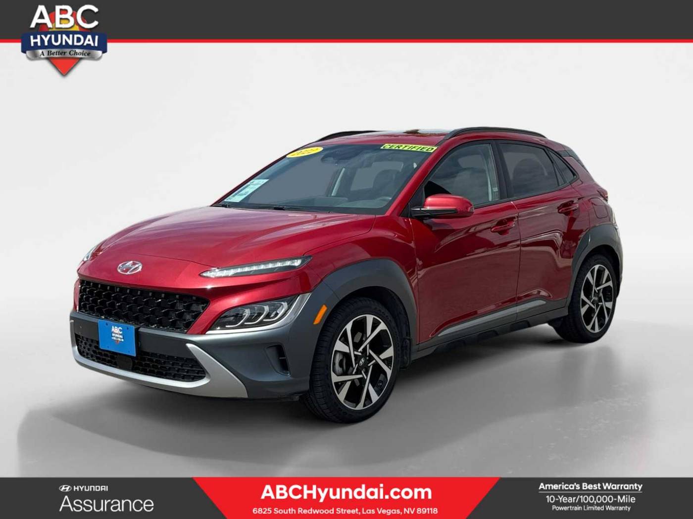 2022 Hyundai Kona Limited — SUV — 6,058 mi — Las Vegas, NV