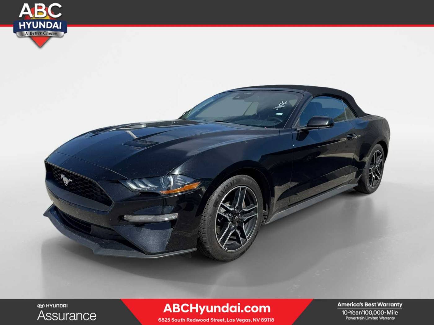2022 Ford Mustang EcoBoost Premium — Convertible — 68,568 mi — Las Vegas, NV