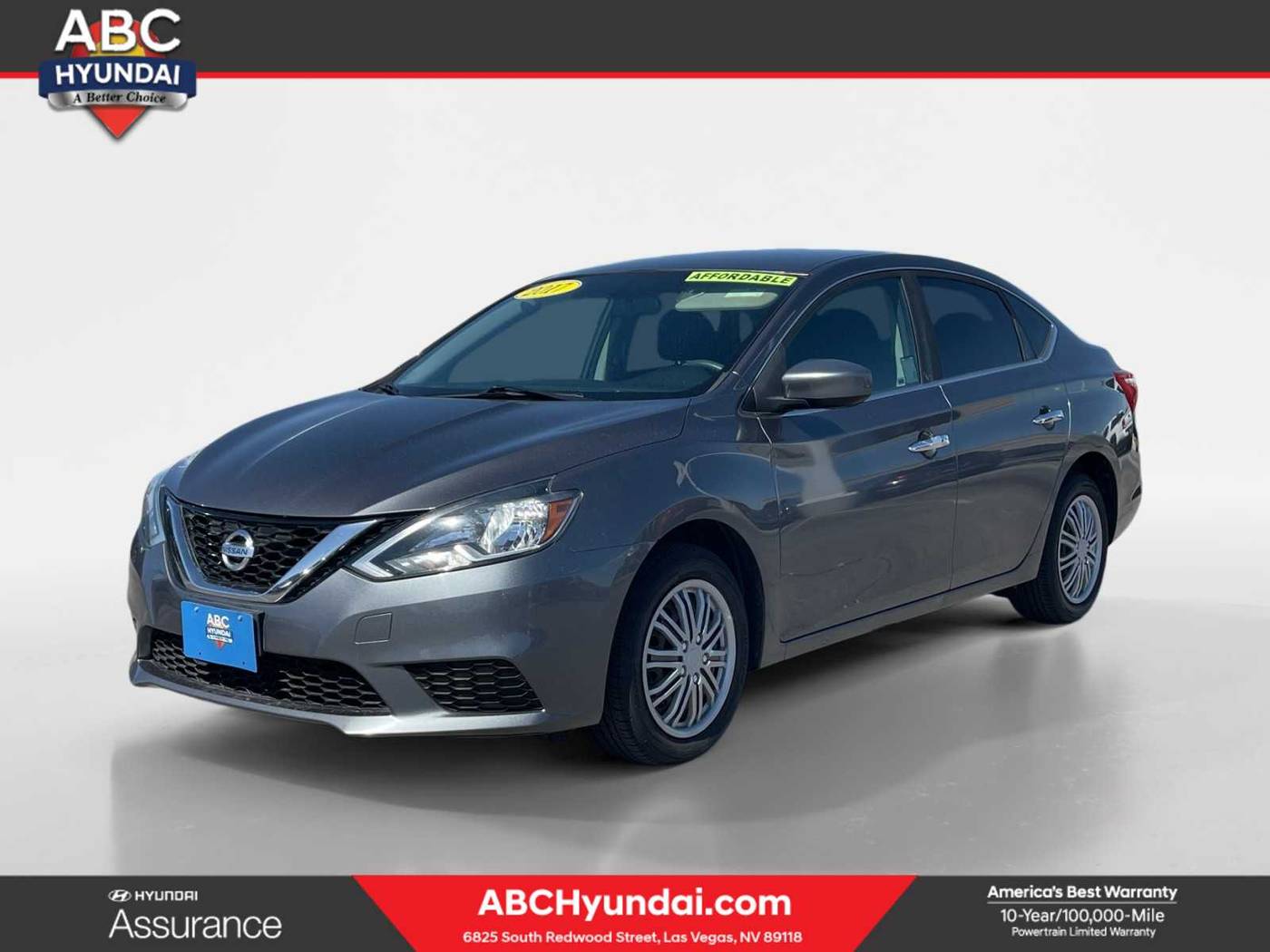 2017 Nissan Sentra SV — Sedan — 62,051 mi — Las Vegas, NV