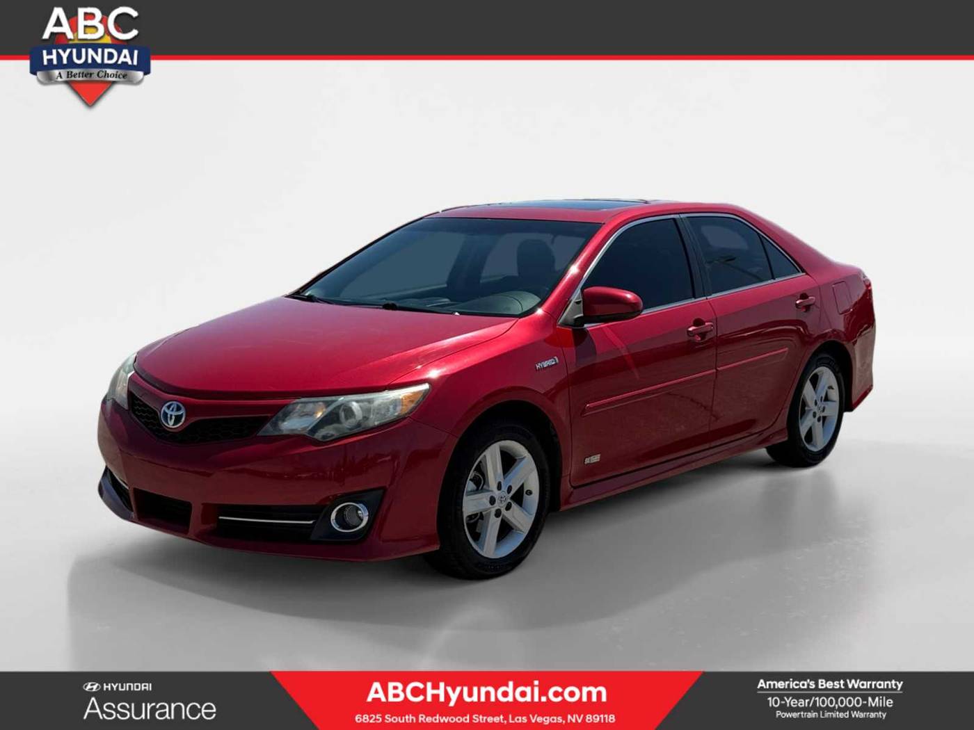 2014 Toyota Camry Hybrid LE — Sedan — 108,767 mi — Las Vegas, NV