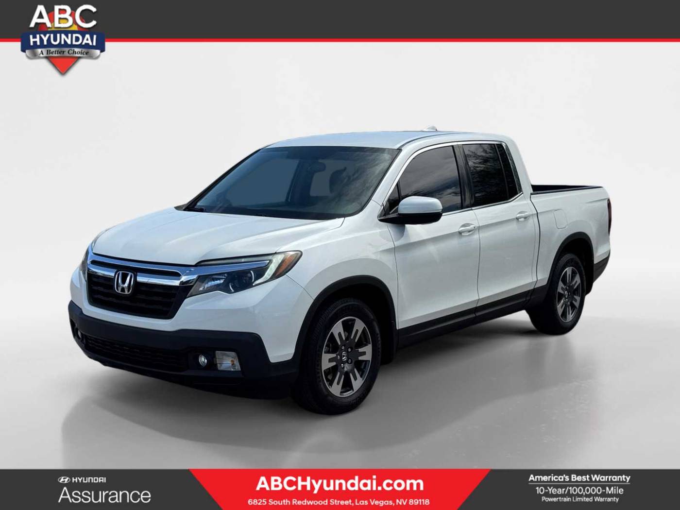 2017 Honda Ridgeline RTL-T — Pickup Truck — 86,721 mi — Las Vegas, NV