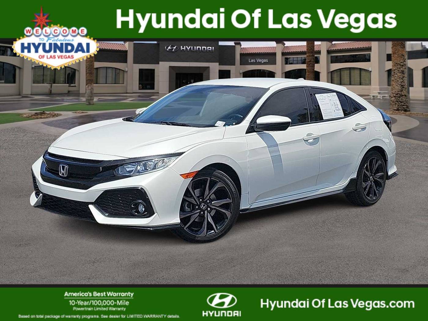 2018 Honda Civic Sport — Hatchback — 34,100 mi — Las Vegas, NV