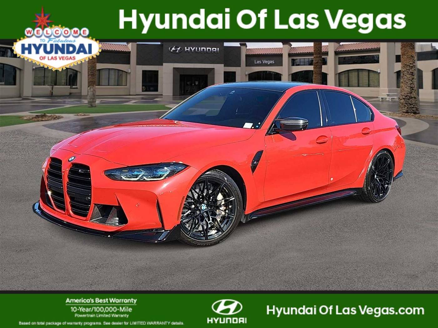 2021 BMW M3 Competition — Sedan — 16,373 mi — Las Vegas, NV