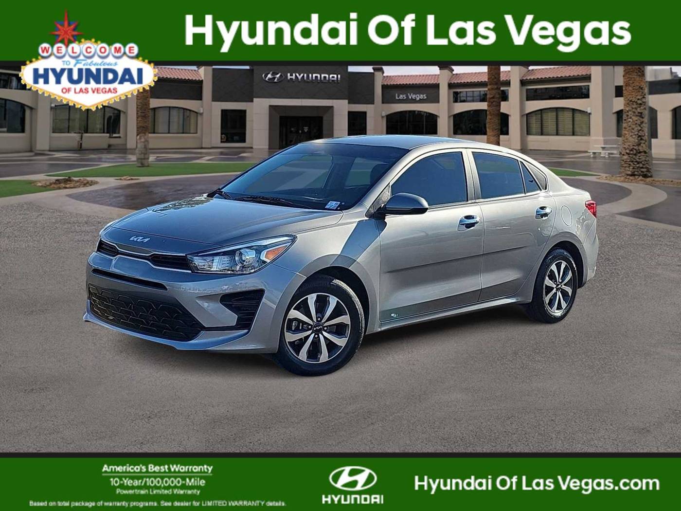 2022 Kia Rio S — Sedan — 34,436 mi — Las Vegas, NV