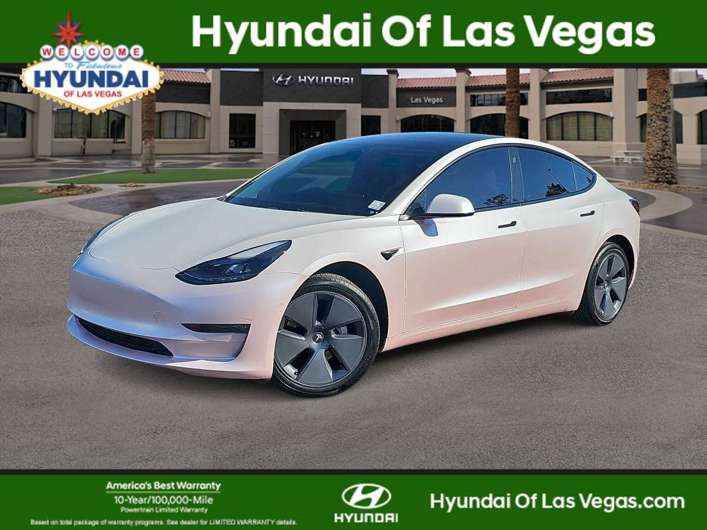 2022 Tesla Model 3 Long Range — Sedan — 27,666 mi — Las Vegas, NV