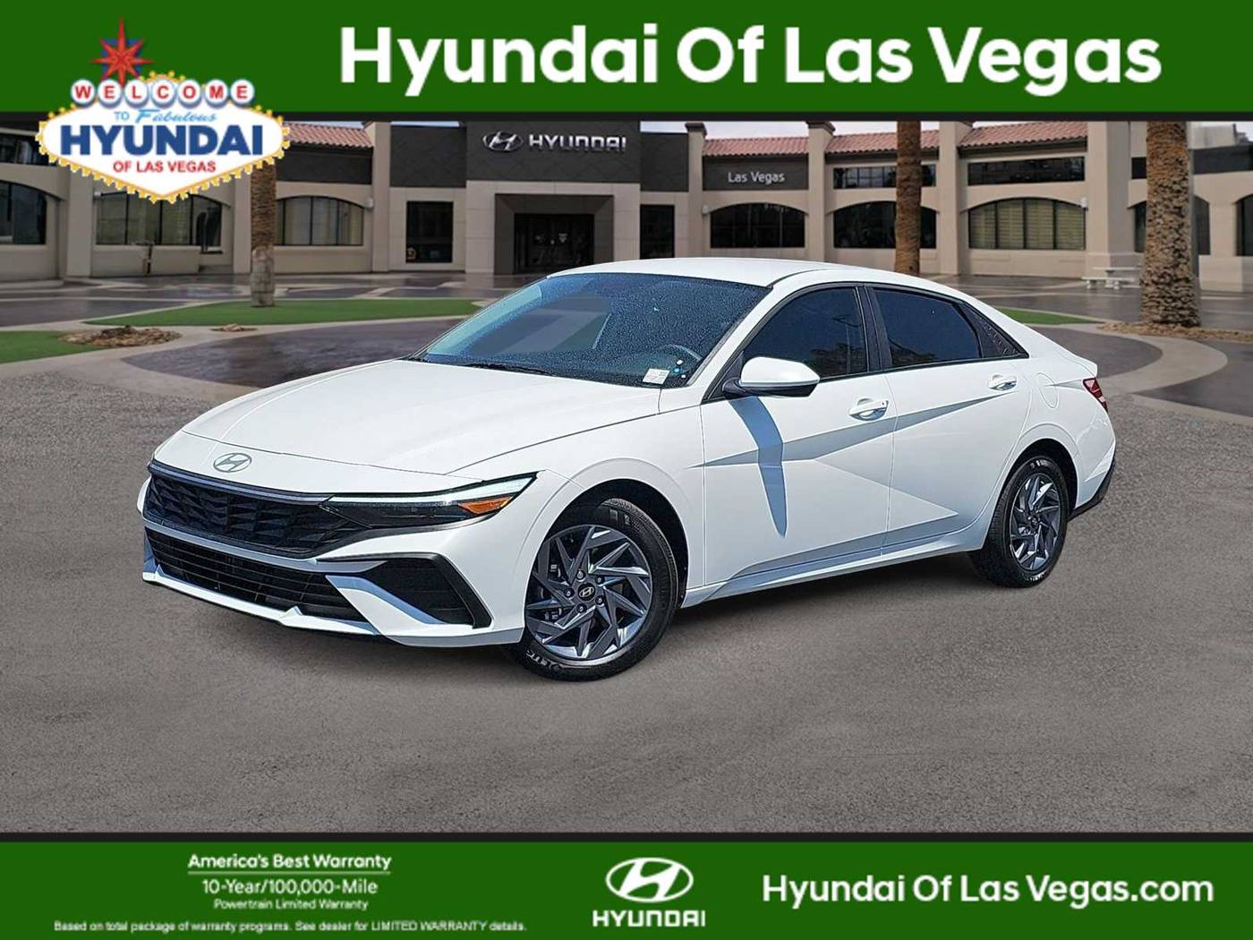 2024 Hyundai Elantra Hybrid Blue — Sedan — 5,282 mi — Las Vegas, NV