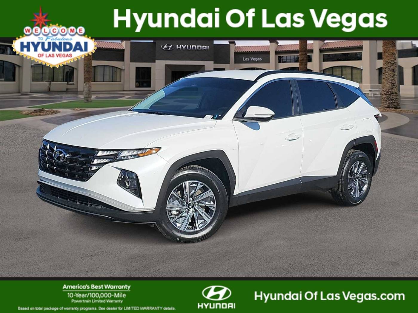 2022 Hyundai Tucson Hybrid Blue — SUV — 58,656 mi — Las Vegas, NV