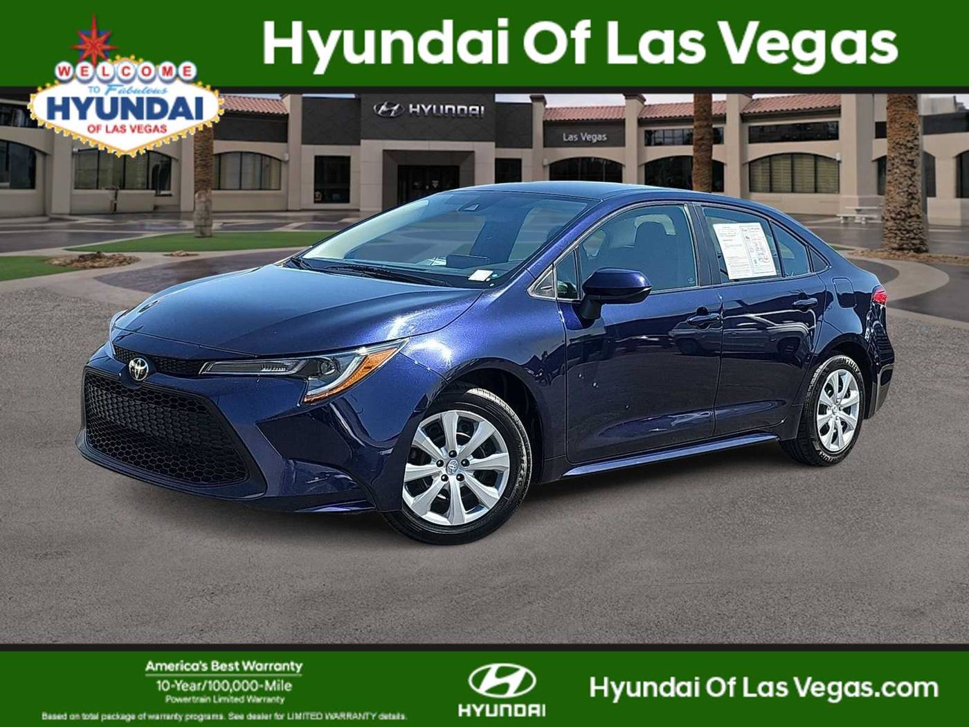 2022 Toyota Corolla LE — Sedan — 54,184 mi — Las Vegas, NV