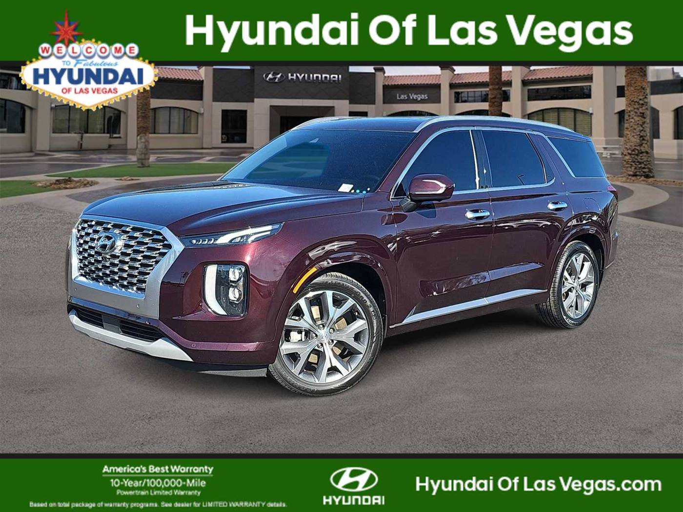 2022 Hyundai Palisade Limited — SUV — 70,417 mi — Las Vegas, NV