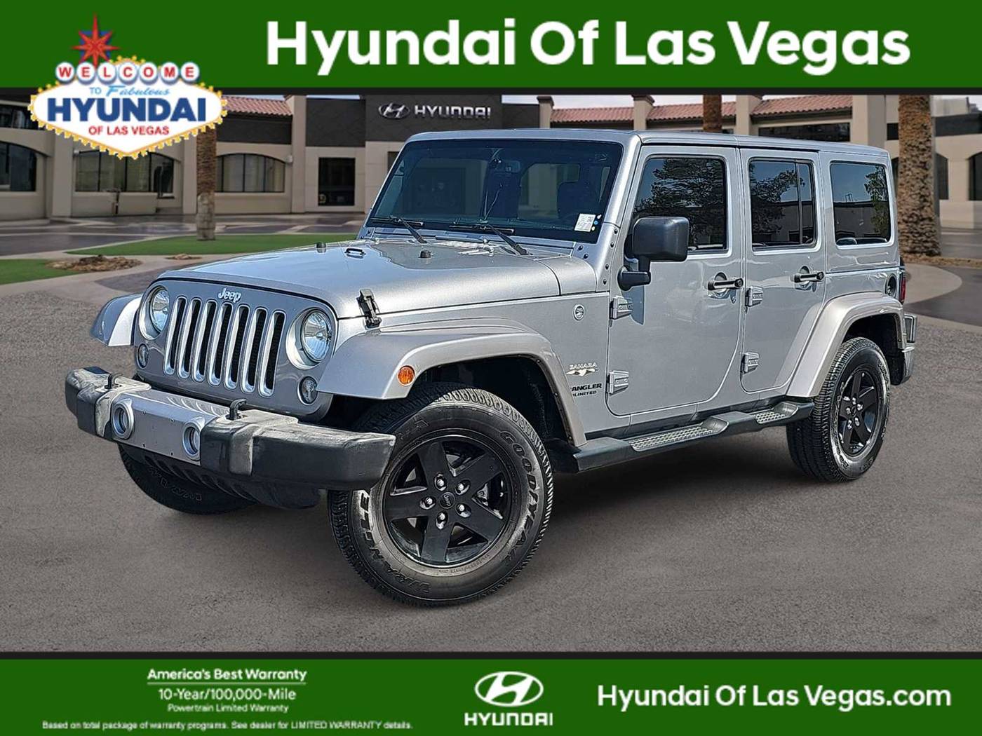 2016 Jeep Wrangler Sahara — SUV — 127,772 mi — Las Vegas, NV