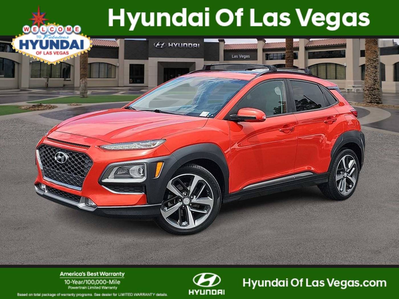 2019 Hyundai Kona Limited — SUV — 62,775 mi — Las Vegas, NV