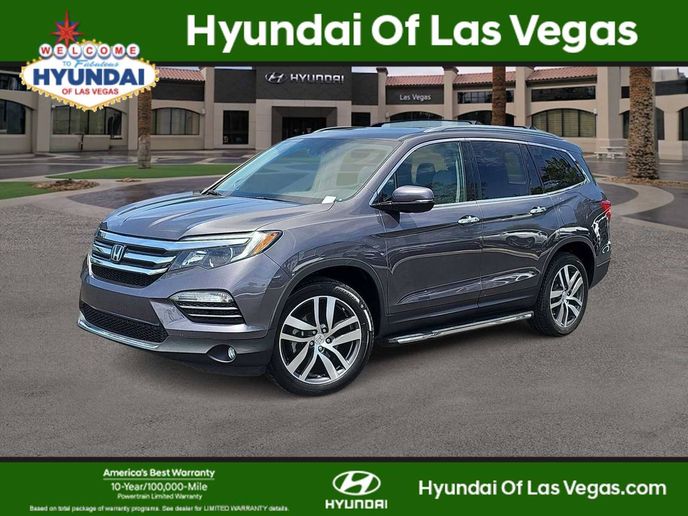2017 Honda Pilot Elite — SUV — 74,548 mi — Las Vegas, NV