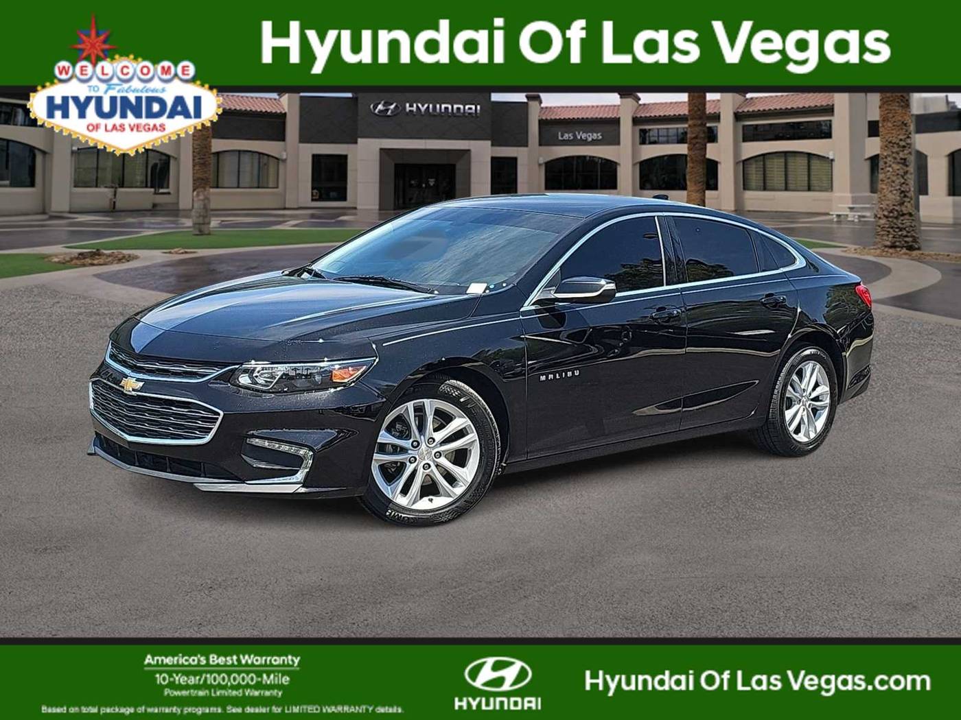 2018 Chevrolet Malibu LT — Sedan — 51,614 mi — Las Vegas, NV
