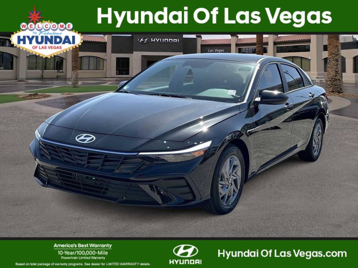 2024 Hyundai Elantra Hybrid Blue — Sedan — 13,453 mi — Las Vegas, NV