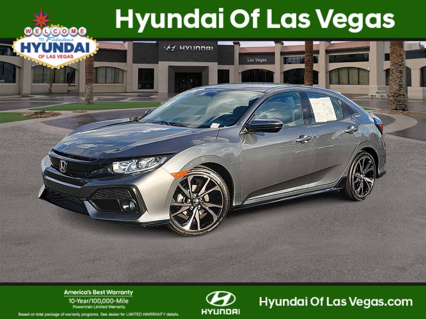 2019 Honda Civic Sport — Hatchback — 45,542 mi — Las Vegas, NV