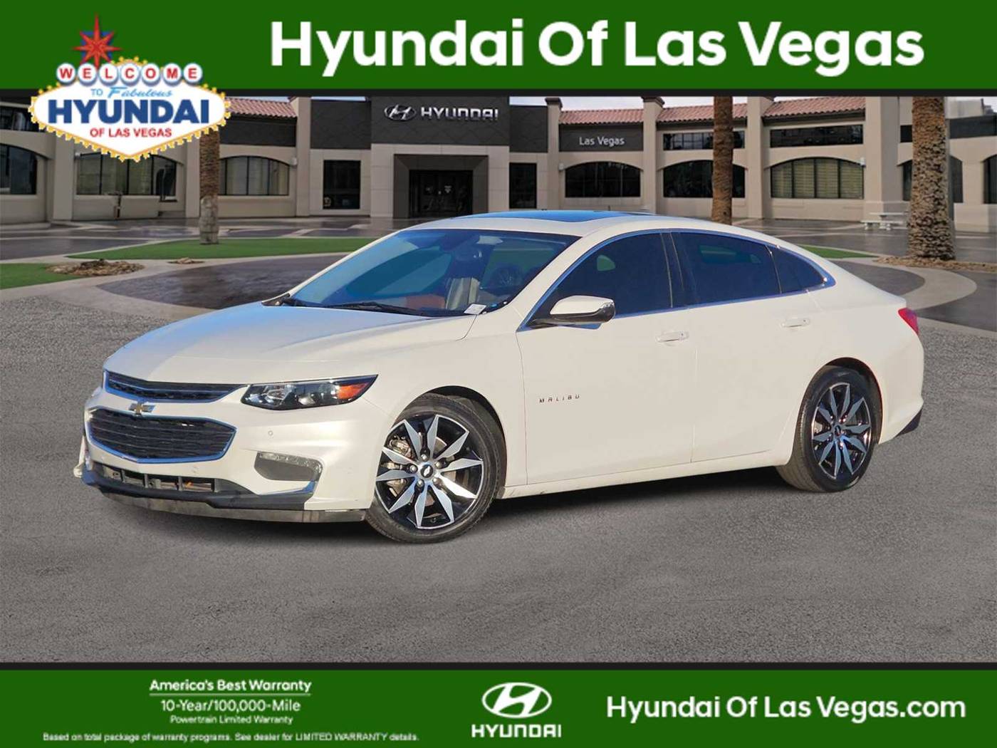 2017 Chevrolet Malibu LT — Sedan — 97,635 mi — Las Vegas, NV